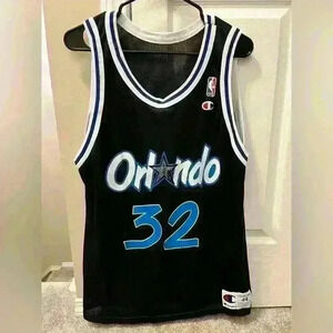 VTG Champion Orlando Magic NBA Basketball Jersey Shaquille O’Neal Jersey SM